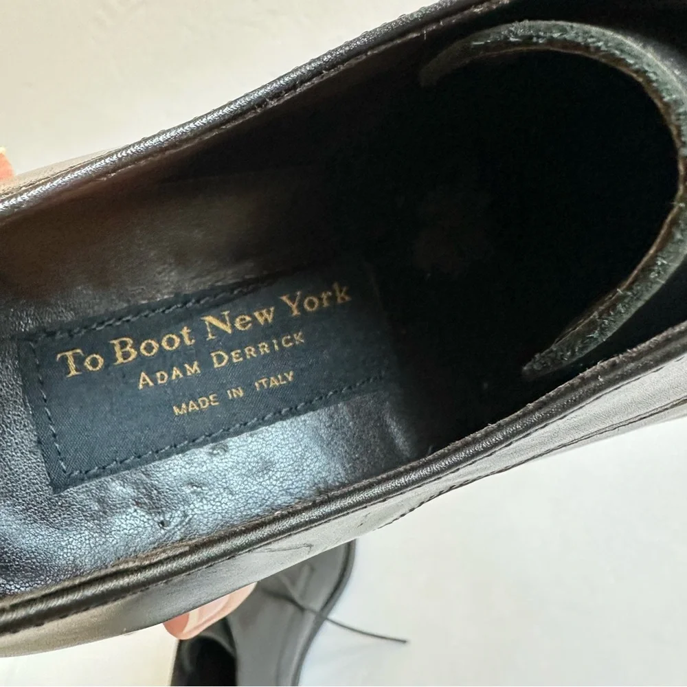 To Boot New York Men’s Black Apron Oxford 9